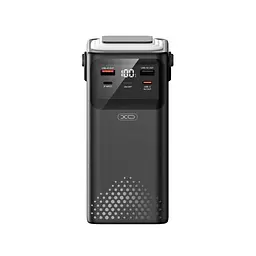 Універсальна мобільна батарея XO PR287 PD20W+QC22.5W Fast Charging Mobile Power 80000mAh Чорний 6975837585874