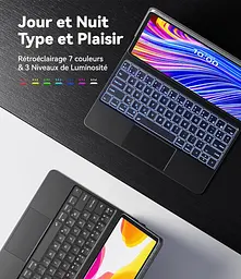 Клавіатура Earto для iPad Pro 12.9, клавіатура Magic Style для iPad Pro 12.9 - мініатюра 3