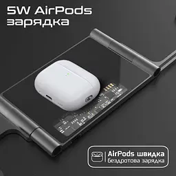 Зарядний пристрій Promate AuraFold-Trio Black (AuraFold-Trio) - мініатюра 3