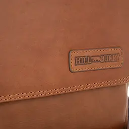 Чоловіча шкіряна сумка месенджер Hill Burry 26х23х7 см sum0022258 - мініатюра 5