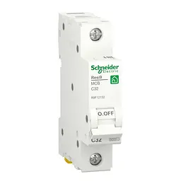 Автоматичний вимикач Schneider 6кА C 1p 32А Resi9 ( R9F12132 )