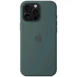 Силіконовий чохол CasePro Silicone Case з MagSafe Lake Green для iPhone 16 Pro Max - мініатюра 3