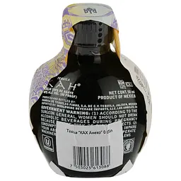 Текіла KAH Anejo 100% Agave, 40%, 0,05 л - мініатюра 4