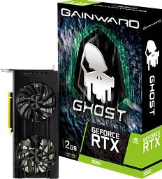 Відеокарта GeForce RTX 3060 12GB Gainward Ghost (NE63060019K9-190AU) Б/В