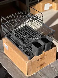 Сушарка для посуду органайзер kitchenware AND-1 - мініатюра 4