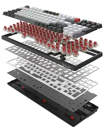 Клавіатура Bloody A4Tech WS98 Grey White (WS98 (Grey)) - мініатюра 6