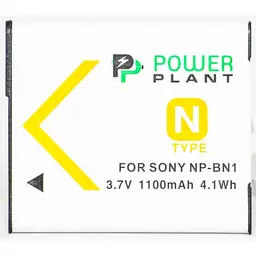 Акумулятор до фото/відео PowerPlant Sony NP-BN1 (DV00DV1278) - мініатюра 2