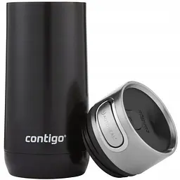 Термостакан Contigo Luxe 360 мл чорний (2104541) - мініатюра 3