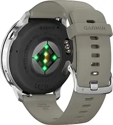 Смарт-годинник Garmin Venu 4 45 mm Silver with Silver Gray Silicone Band (010-03014-01) - мініатюра 2
