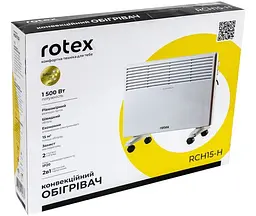 Конвекційний обігрівач Rotex RCH15-H [74716] - мініатюра 3