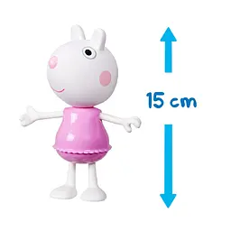 Ігровий набір PEPPA FIGURINES серії "Модна пригода" - ОДЯГНИ СЮЗІ Peppa Pig G0330 - мініатюра 4