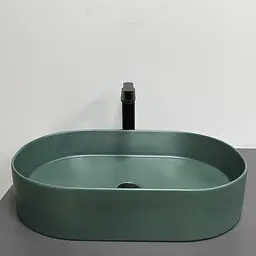 Умивальник VBI Verona 60 emerald matt накладний VBI-011327, Зелений матовий - мініатюра 2