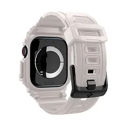 Чохол-ремінець Spigen Rugged Armor Pro для Apple Watch 2024 42mm Dune Beige (ACS08593) - мініатюра 4