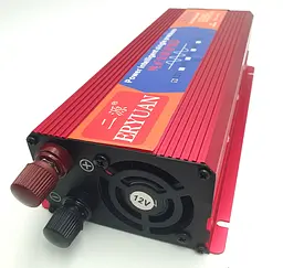 Автоінвертор 12 V-220 V перетворювач напруги з чистою синусоїдою для котла, насоса та холодильника 2600 W Eryuan 12 V-220 V 2600 Вт - мініатюра 5