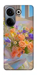 Чохол Demsky Яскравий букет для Tecno Camon 20 Pro (CK7n)