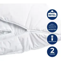 Подушка Ideia Classic Soft антиалергенна з внутрішньою подушкою 50х70 см біла (8-31124) - мініатюра 2