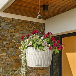 Вазон підвісний Lechuza Cottage Nido 35 білий (15290) - мініатюра 6
