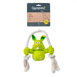 Іграшка для собак Quapas! Dog Toy Fun Rabbit with rope - мініатюра 2