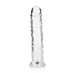 Фалоімітатор RealRock Crystal Clear 9'', 25 см (прозорий)