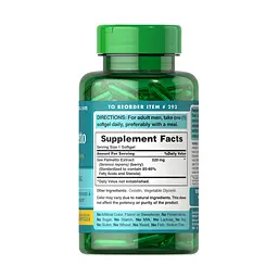 Натуральна добавка Puritan's Pride Saw Palmetto Extract 320 mg 60 капсул - мініатюра 2