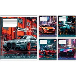 Упаковка зошитів Yes Street legend учнівський загальний 10 шт./60 кл. (767912)