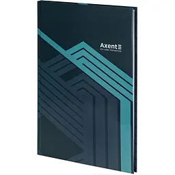 Книга записна A4 Axent Lines 96 аркушів клітка сіра (8422-580-A) - мініатюра 2
