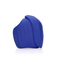 Мастурбатор з вібрацією Loveline Vibrating And Pulse Wave Stroker синій - мініатюра 5