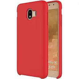 Чохол-накладка Toto Liquid Silicone case Samsung Galaxy J4 2018 (J400) Red - мініатюра 2
