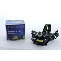 Налобний ліхтар акумуляторний Bailong 6 режимів роботи BL POLICE BL-T64 158000W T6 - мініатюра 5
