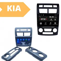 Штатна автомагнітола XPRO Kia Sportage 2005-2009 (9") Android 10.1 (4/32) чорна (MER-14117_5463) - мініатюра 2