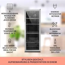 Холодильник для напоїв Klarstein Beersafe 6XL (10031930) - мініатюра 2
