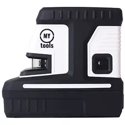 Лазерний рівень My Tools TOP-MARK 1H/1V/5D-50 червоний з адаптером (145-2-5R-A) - мініатюра 3