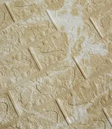 Самоклеюча декоративна 3D панель мармур капучино 700x770x5 мм - мініатюра 2