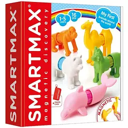 Магнітний конструктор SmartMax Мої перші тварини світу (SMX 246)