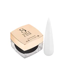 Гель для нарощування нігтів камуфлюючий Steffani Jelly Gel 15 мл, 07 Білий молочний