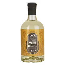 Напій спиртний AlcoStar Хрін та імбир 38% 0.5 л