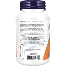 Омега 3 Now Foods Omega 3 Enteric 180 sgels - мініатюра 3