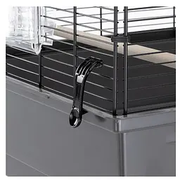 Клітка для канарок та папуг Ferplast Piano 6 чорна 87x46.5x70 см 52064811 - мініатюра 6