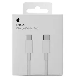 Кабель для заряджання USB Onyx Apple Type-C to Type-C 1:1 2 m White