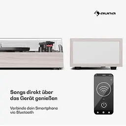 Програвач вінілу Auna TT-Play2x10W BT RCA-Out (10045082) - мініатюра 3