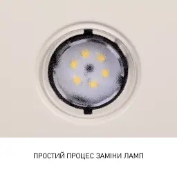 Витяжка декоративна похила Minola HVS 5242 IV 700 LED - мініатюра 10