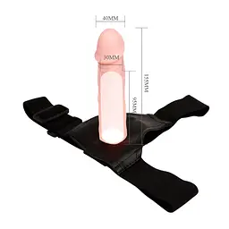 Страпон - Baile Jessica Strap On, 15.5 см - мініатюра 2