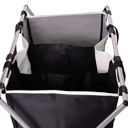 Кошик для білизни Yiwu HP-41-4 текстильний на 3 секції 65х40х58 см - мініатюра 11