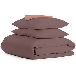 Комплект постільної білизни Cosas Mousse CS1 Сімейний шоколад (Ranfors_Chocolate_Brick_160x2)