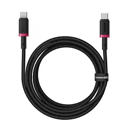 Кабель Baseus Dura Series Cable Type-C to Type-C 100W 2m P10377803U01-03 Black-Red - мініатюра 3