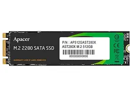 SSD-накопичувач Apacer AST280X 512 GB (AP512GAST280X)
