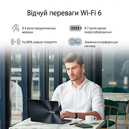 Адаптер WiFi USB-AX56 AX1800, USB Asus teh0017401 - мініатюра 7