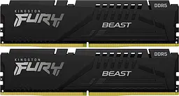 Модуль пам'яті Kingston DDR5 32GB (2x16GB) 5600MHz FURY Beast Black (KF556C40BBK2-32)