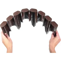 Палісад Prosperplast Garden Border трубчастий 2.5 м коричневий (IPBO-R222) - мініатюра 6