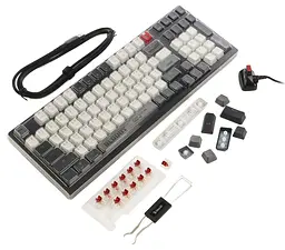 Клавіатура Bloody A4Tech WS98 Grey White (WS98 (Grey)) - мініатюра 7